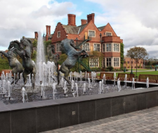 Village Camps camp in England with football, golf, horseback riding and basketball