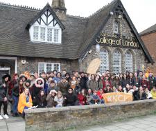 Katherine and Kings College of London
