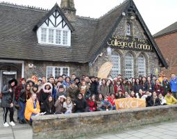 Katherine and Kings College of London