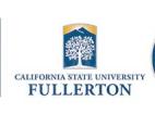 Logo California State University Fullerton (CSUF)