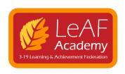 Logo Leaf Academy Bournemouth summer camp