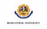 Logo Bharathiar University