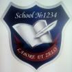 Logo GBOU School No. 1234, Moscow