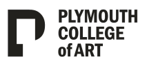 Logo Art University Plymouth