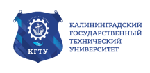 Logo Kaliningrad State Technical University, KSTU