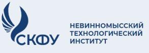 Logo Nevinnomyssk Institute of Technology (branch) of the North Caucasus Federal University