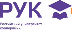 Logo Russian University of Cooperation, RUK