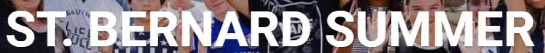 Logo St.Bernard Summer camp