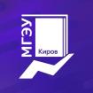 Logo Kirov Institute (branch) of the Moscow University of Humanities and Economics, CI (f) MSEU