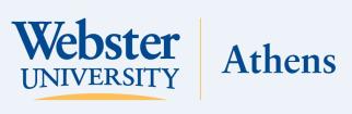 Logo Webster University Athens