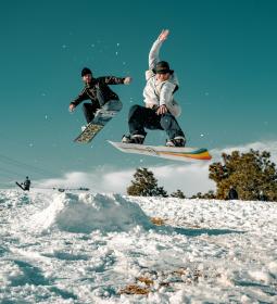 The best winter resorts for skiers and snowboarders, so that no one else gets in the way