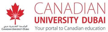 Logo Canadian University Dubai