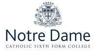 Logo Notre Dame Catholic Sixth Form College