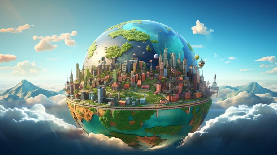 What country in the world, despite its large size, does not have a single river?