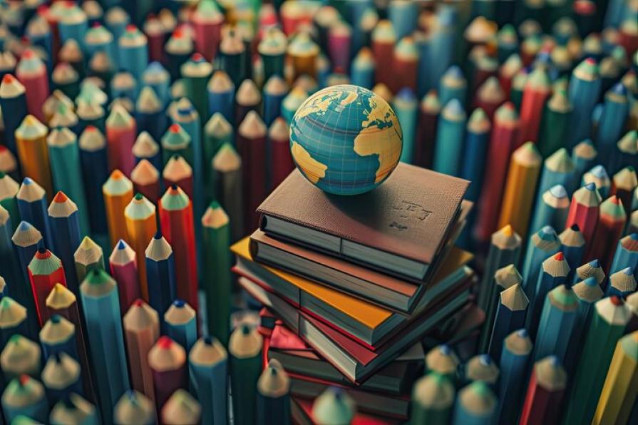 What does the level of education and literacy of an entire nation depend on?