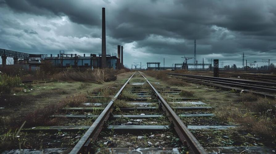 Two of the most impressive abandoned train stations in the world