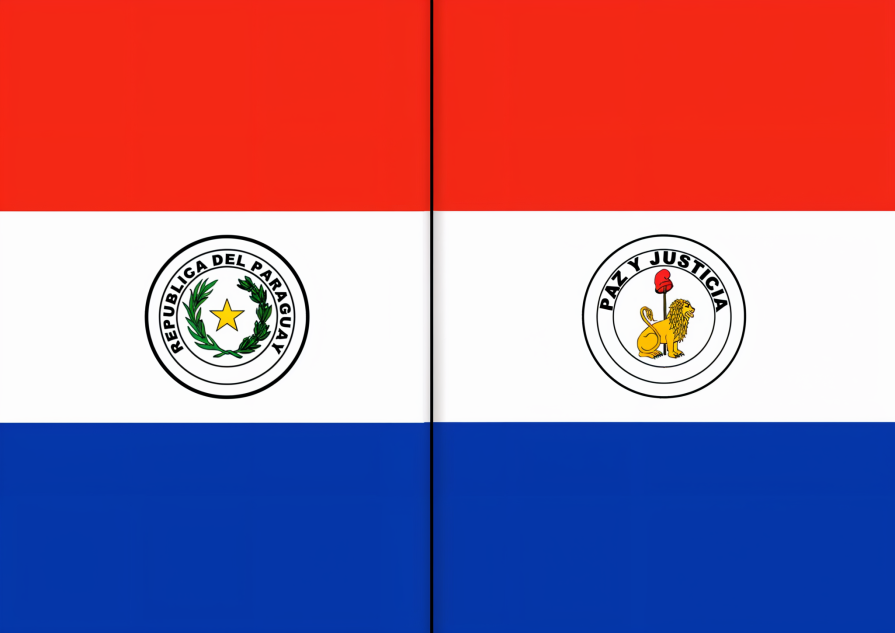 The world's only double-sided flag