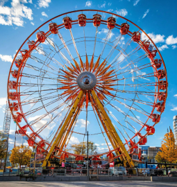 TOP-10 largest Ferris wheels in the world