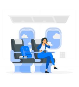 Air etiquette: 4 rules of conduct on board the plane