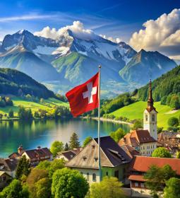 What language do the Swiss usually speak to each other?