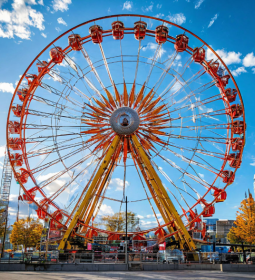 TOP-10 largest Ferris wheels in the world