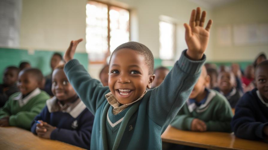 Is it possible to get an education in an African school?