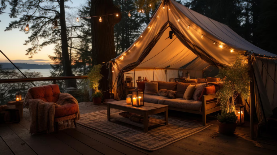 Glamping: a new type of recreation – nature and comfort