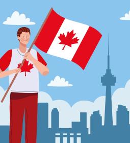 How many years takes studying at school in Canada?