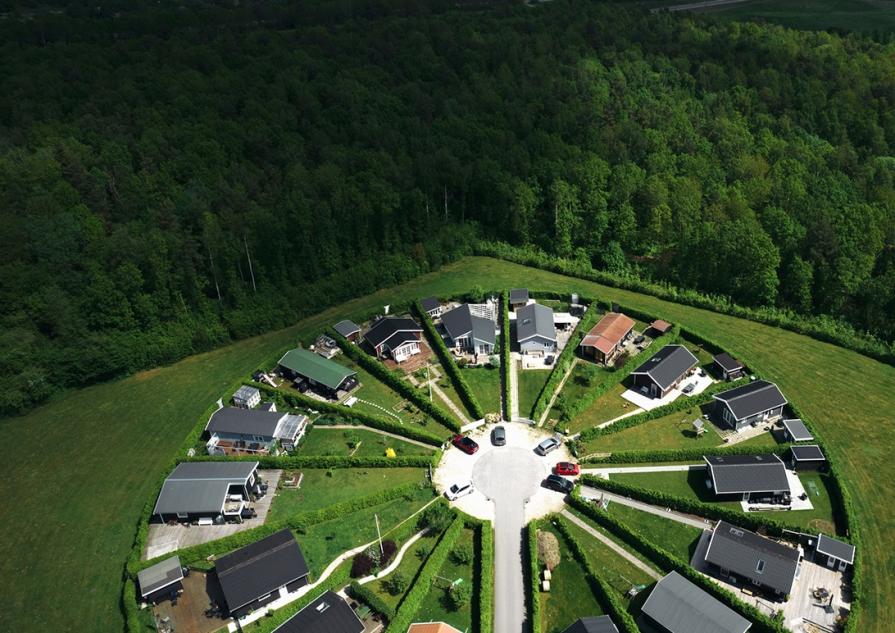 Holiday village in the form of pizza: features of rural development in Denmark