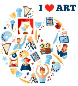 Explore art, design and music in Scotland