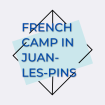Logo French summer camp in Juan-les-Pins
