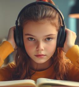 In Britain, the school curriculum will include not only paper, but also audiobooks