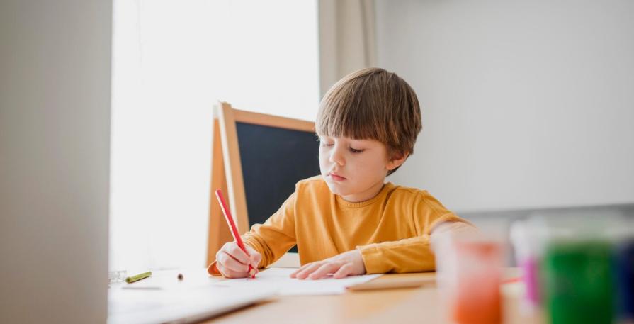What to do if a first-grader writes slowly?