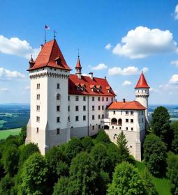 Liechtenstein Castle in Austria