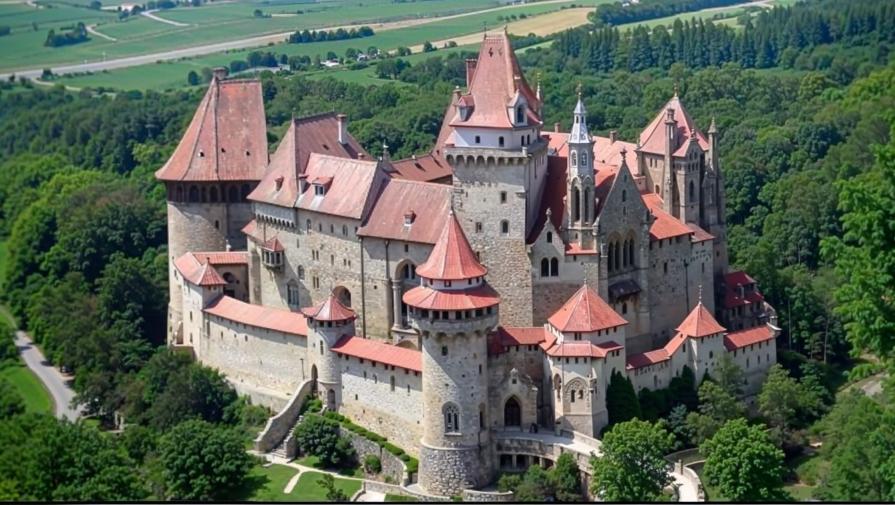 Kreuzenstein Castle in Austria