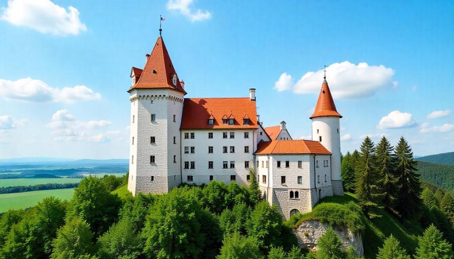 Liechtenstein Castle in Austria