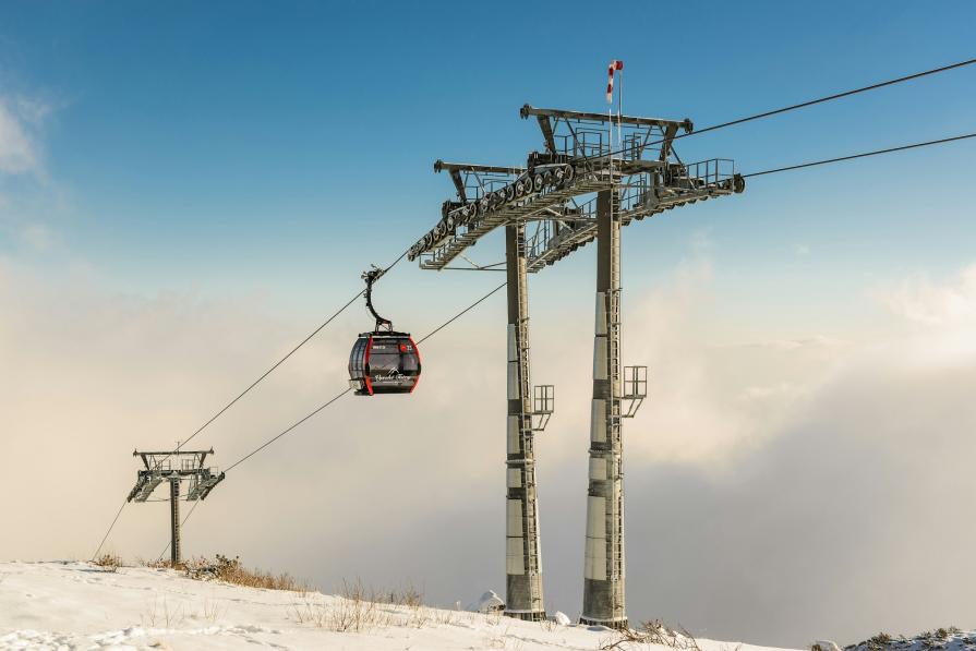 Nordkette cable car in Austria