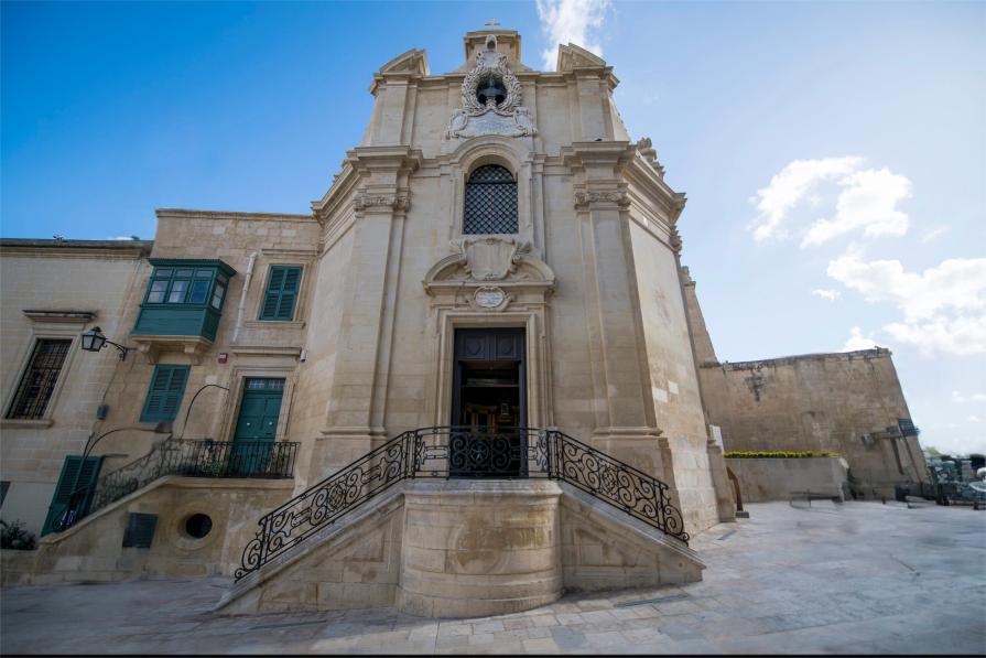 Our Lady of Victories Church in Valletta