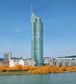 Millennium Tower: third largest skyscraper in Vienna