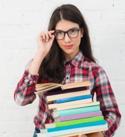 On vacation - in the language school