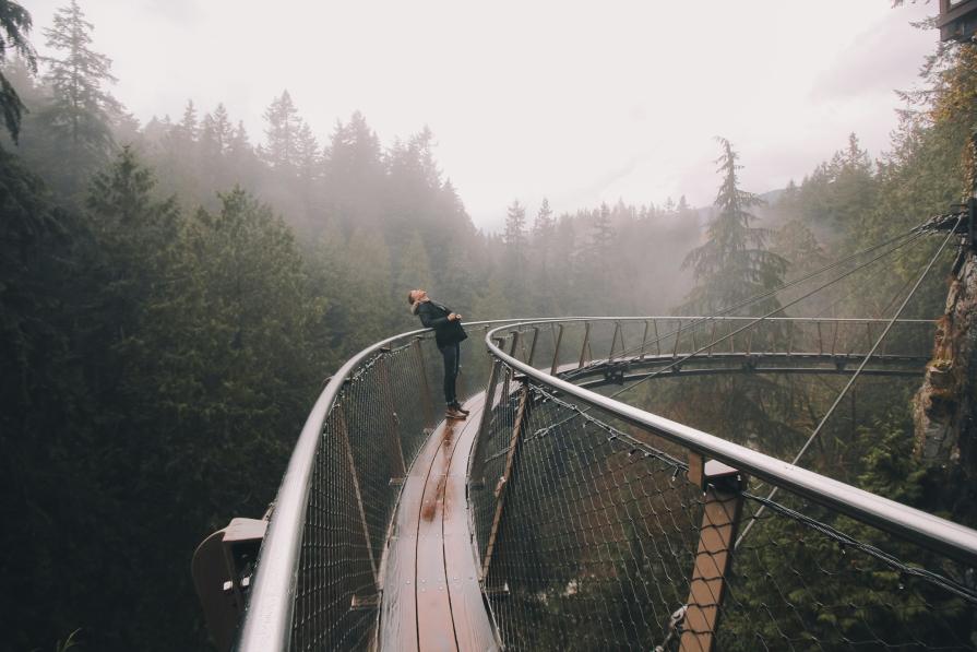 Capilano Suspension Bridge in Vancouver