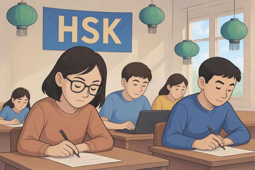 Chinese HSK exam