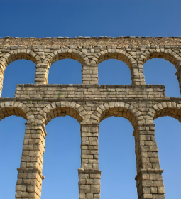 The Aqueduct of Segovia - an engineering and architectural masterpiece of the ancient Romans