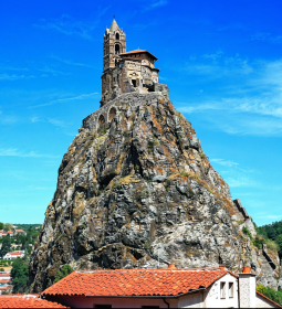 Chapel on a volcanic slope - the oldest Christian heritage in France