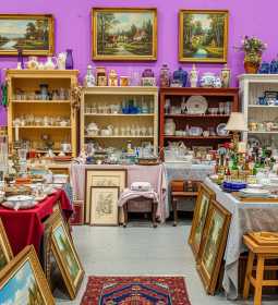 The flea market in the Paris suburb of Saint-Ouen - the best place to shop in France