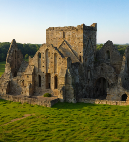The Abbey of Kells - an ancient monastery on the banks of the river