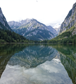 Königssee Royal Lake - the main natural site of southern Bavaria