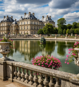 Luxembourg Gardens - a piece of Italy in the center of Paris