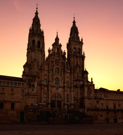 Santiago de Compostelo, Galicia - the end point of the famous Way of St. James