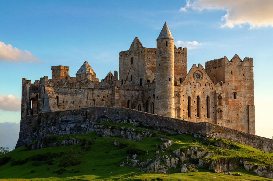 The Rock of Cashel - ruins of an ancient Celtic settlement